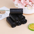 large black garbage bags, size 30 x 50 cm.